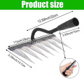 Carbon Steel Garden Hand Rake Farm Tool